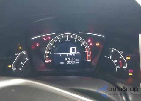 2017 Honda Civic Lx из США, поврежденный, VIN 19XFC2F58HE201034